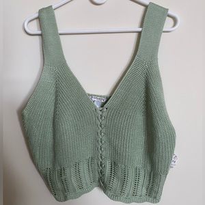 Jolie & Joy Woven Boho Tank Top